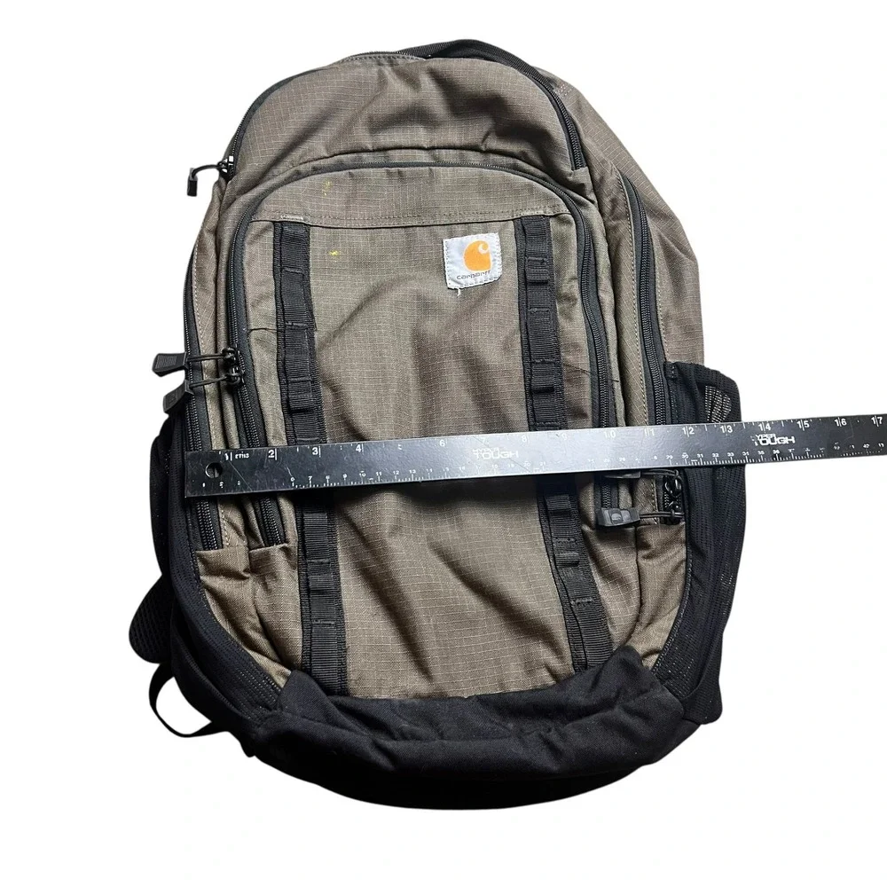 Carhartt Cargo Series Backpack Brown Cordura Ripstop Laptop Bag Work Travel